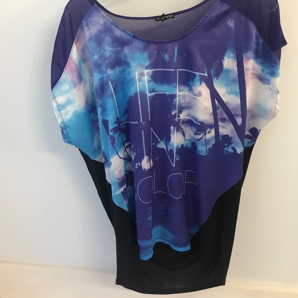 Express Medium short sleeve top